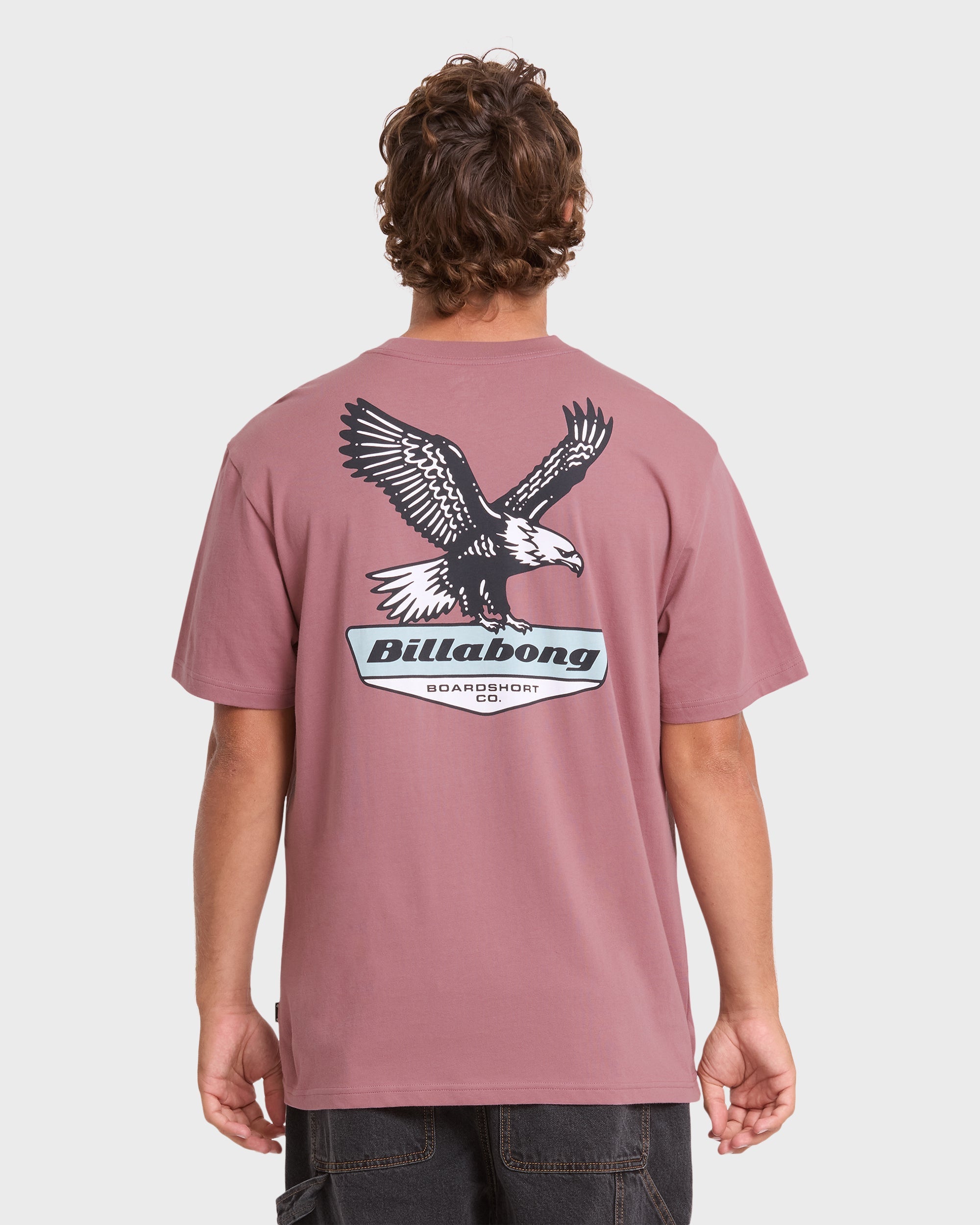 Snatch Premium Short Sleeve Knit Graphic T-Shirt - Red Dahlia