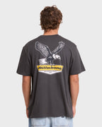 Snatch Premium Short Sleeve Knit Graphic T-Shirt - Raven