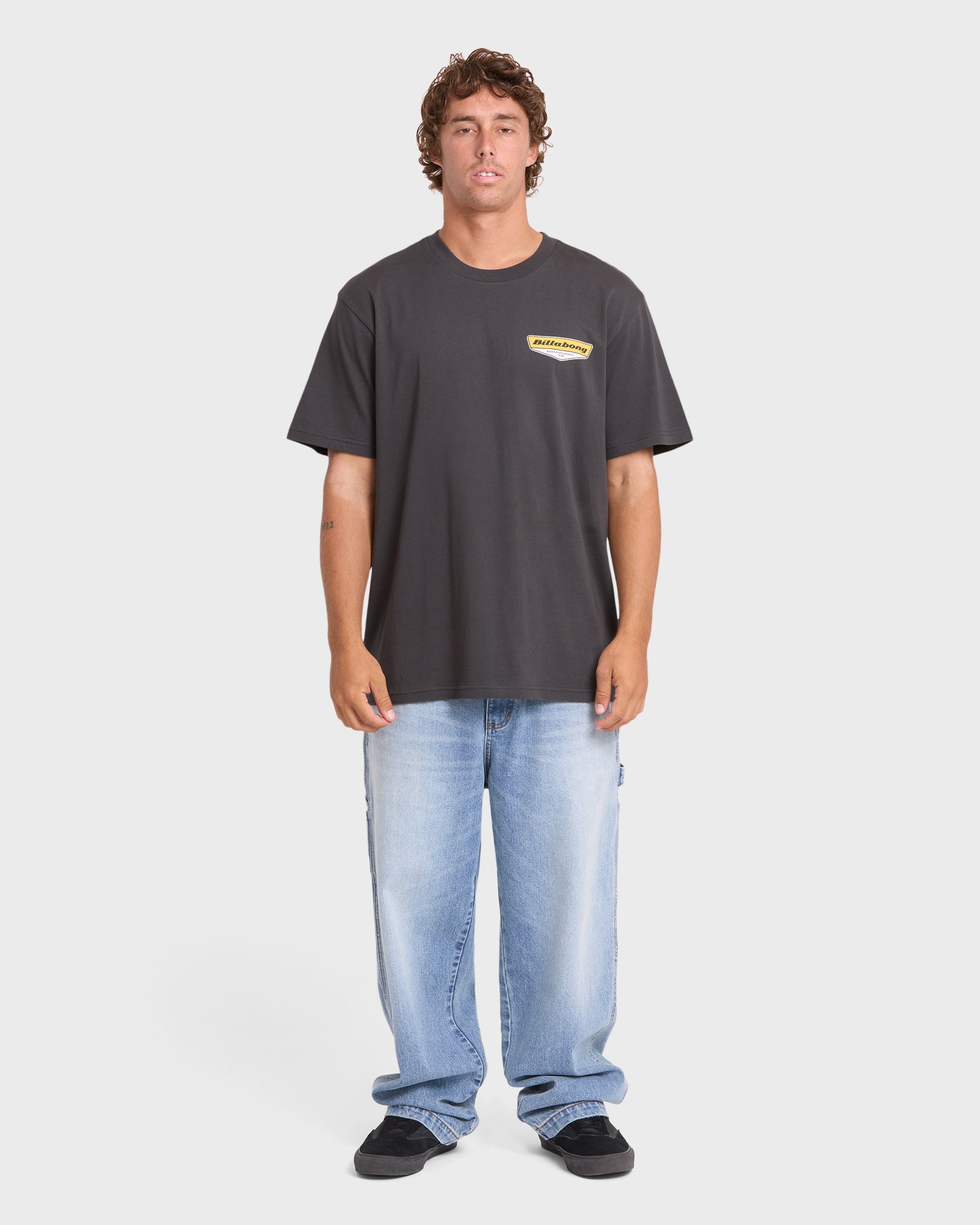 Snatch Premium Short Sleeve Knit Graphic T-Shirt - Raven