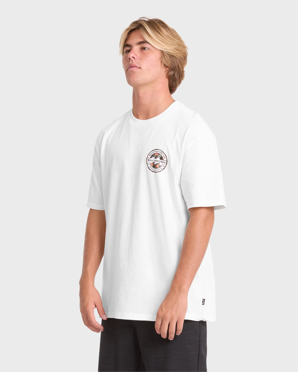 Hollow Premium Short Sleeve Knit T-Shirt - Off White