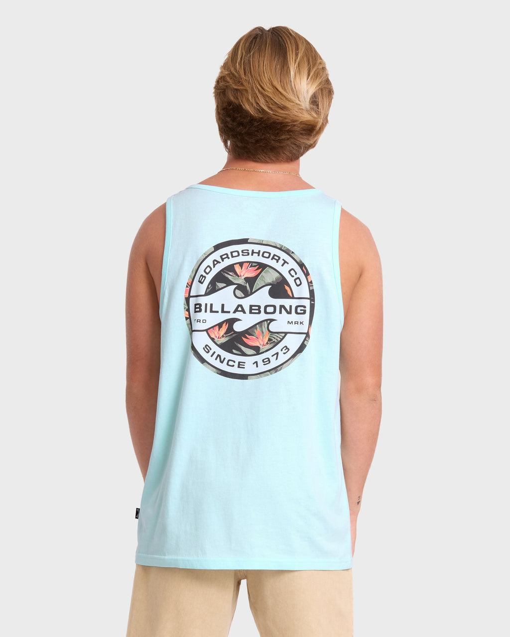 Hollow Premium Tank Top - Coastal Blue