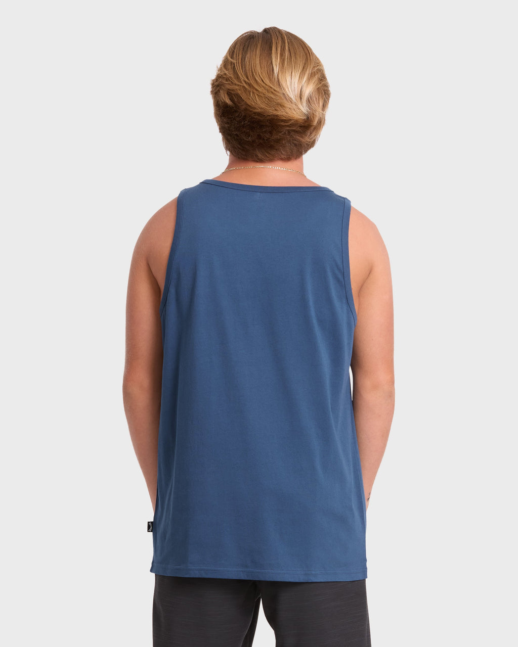 Rotor Diamond Premium Tank Top - Dark Denim