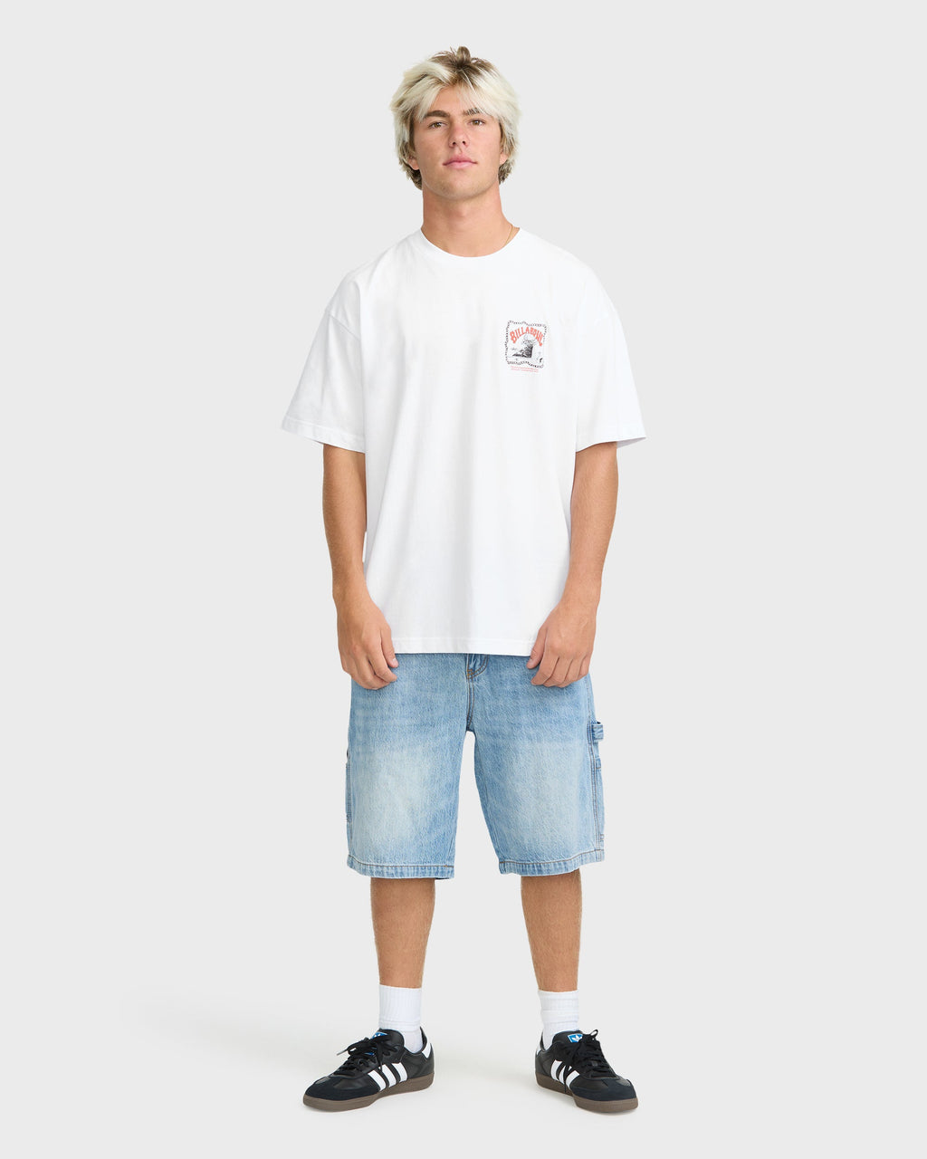 Wave Pool OG Short Sleeve Knit T-Shirt - White