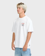 Wave Pool OG Short Sleeve Knit T-Shirt - White