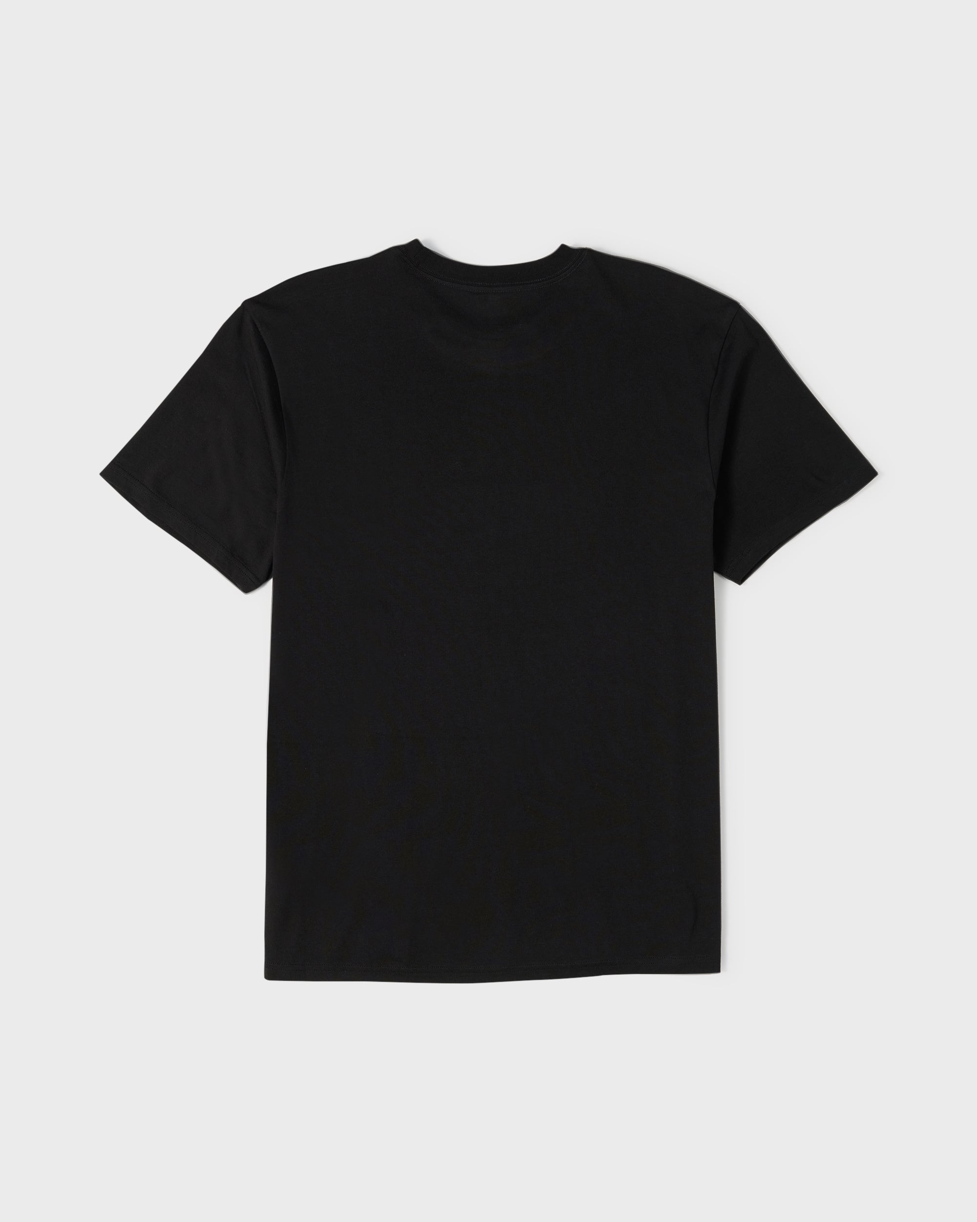 Stacked Adventure Division Premium Short Sleeve Knit T-Shirt - Black
