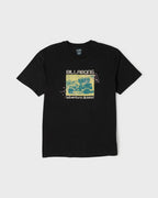 Stacked Adventure Division Premium Short Sleeve Knit T-Shirt - Black