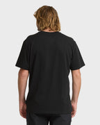 Stacked Adventure Division Premium Short Sleeve Knit T-Shirt - Black
