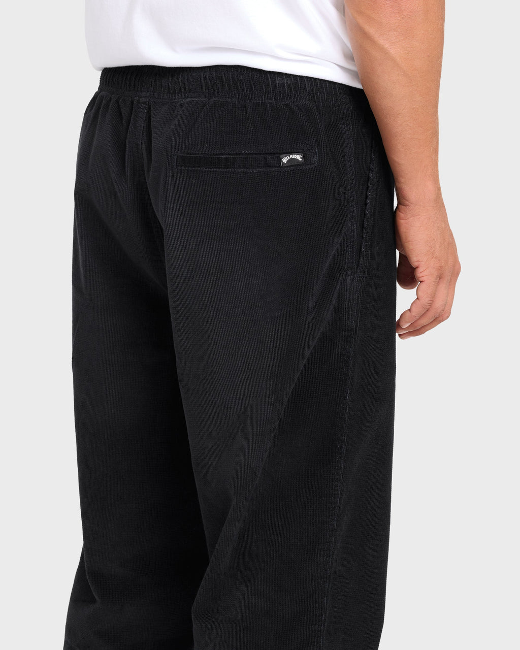 Larry Layback Cord Pants - Black