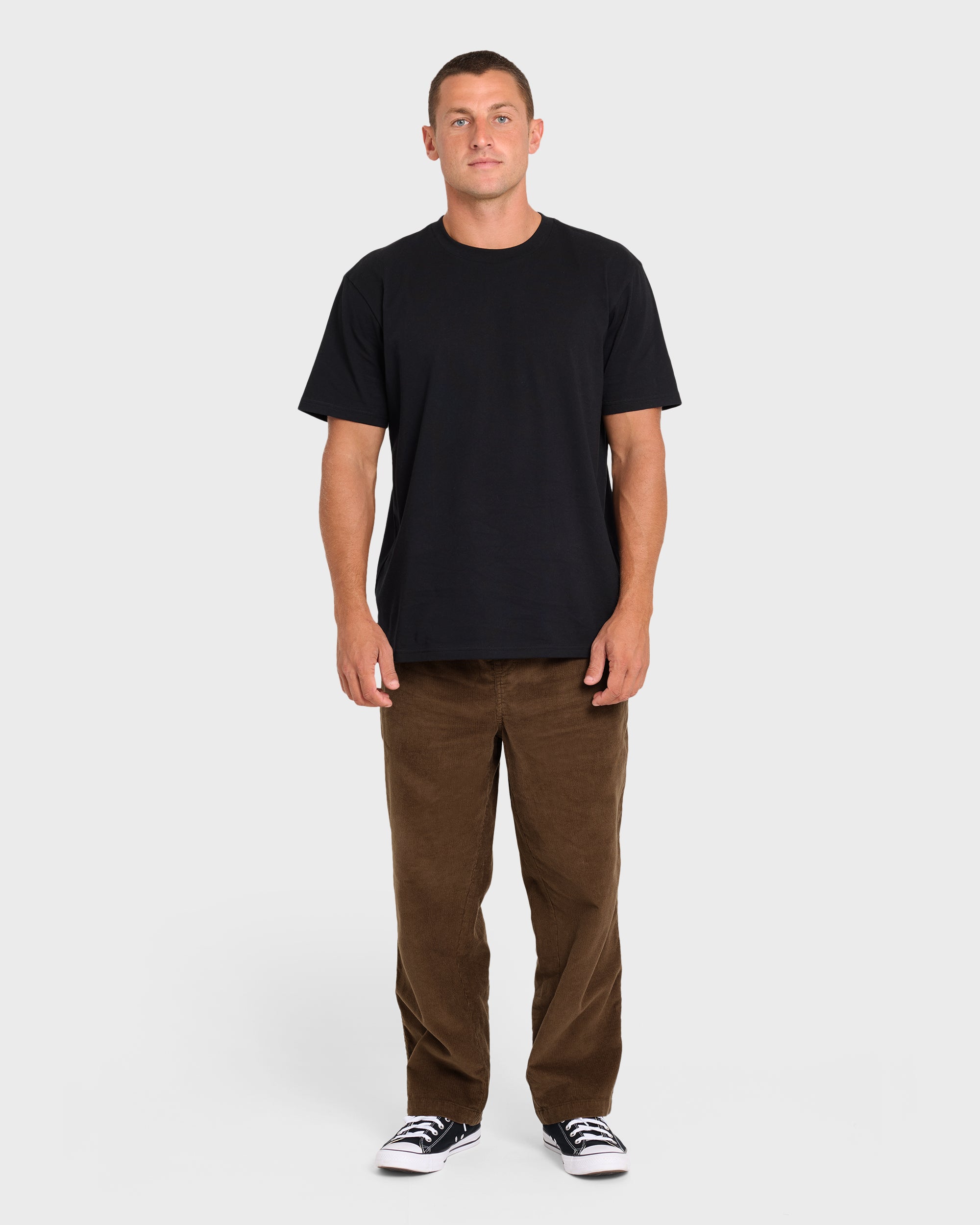 Larry Layback Cord Pants - Carafe