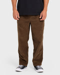 Larry Layback Cord Pants - Carafe