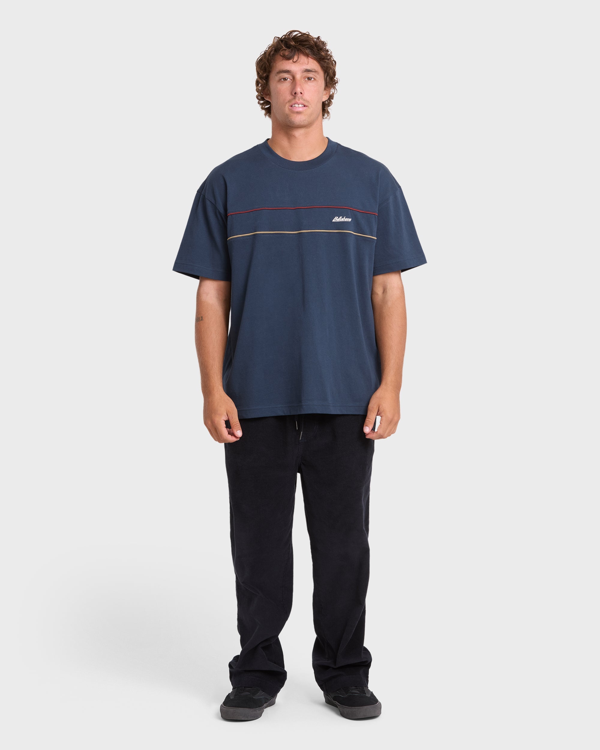 Arch Garage Short Sleeve Pocket Tee - Total Eclipse