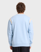Highway Garage Crewneck Sweatshirt - Blue Smoke