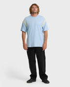 Highway Garage Short Sleeve Knit T-Shirt - Blue Smoke