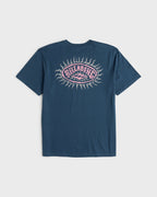 Reverse Premium Short Sleeve Cotton T-Shirt - Dark Denim