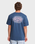 Reverse Premium Short Sleeve Cotton T-Shirt - Dark Denim