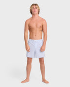 Flip Garage Layback 16 Swim Trunks - Blue Smoke