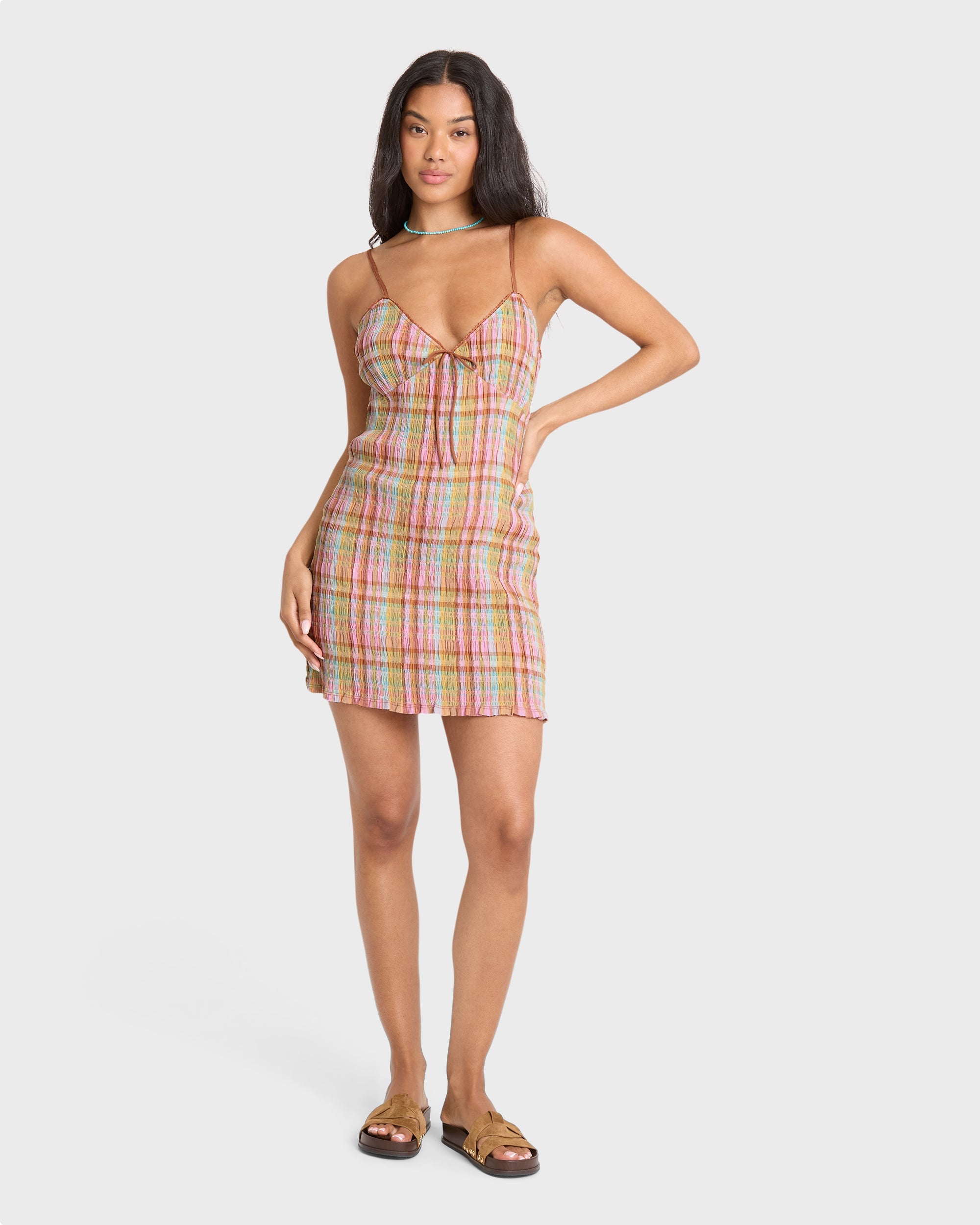 Call Me Mini Dress - Party Pink