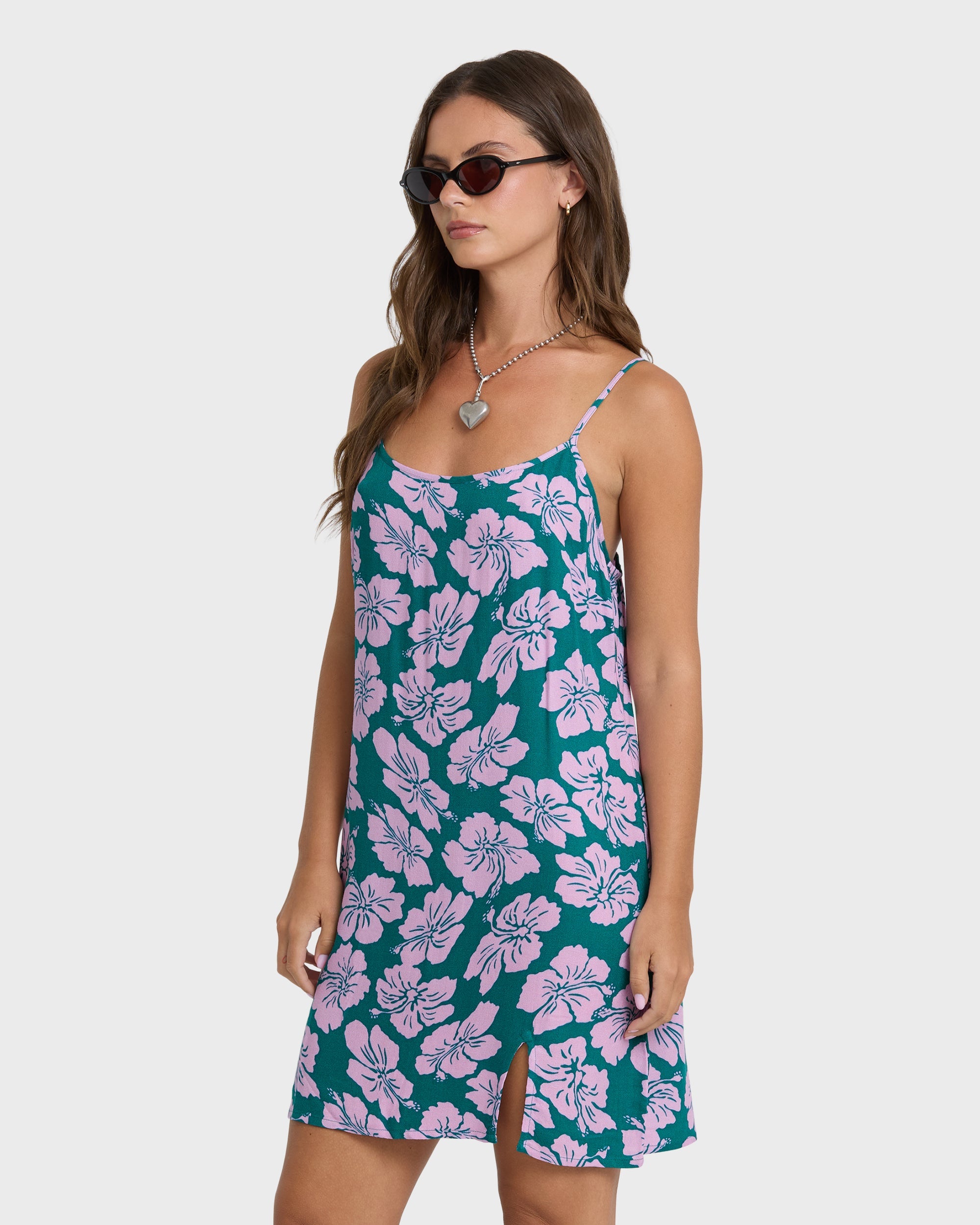 Tidal Crush Mini Dress - Deep Lagoon