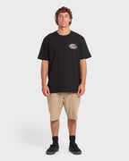 Off Duty Premium Short Sleeve Cotton T-Shirt - Black