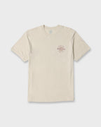 Single Fin Premium Short Sleeve Knit T-Shirt - Oatmeal