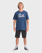 Check Out Premium Short Sleeve Knit T-Shirt - Dark Denim