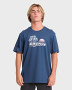 Check Out Premium Short Sleeve Knit T-Shirt - Dark Denim