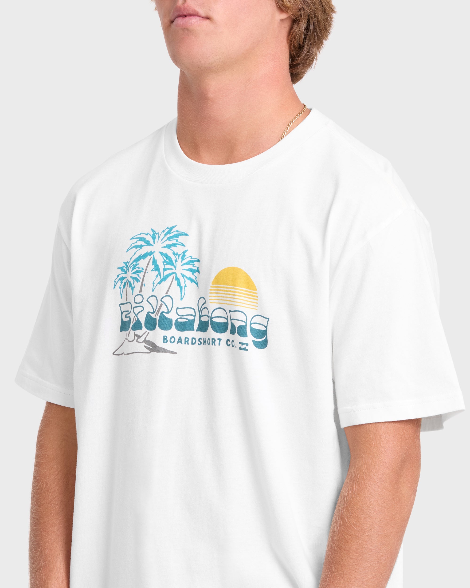 Check Out Premium Short Sleeve Knit T-Shirt - Off White