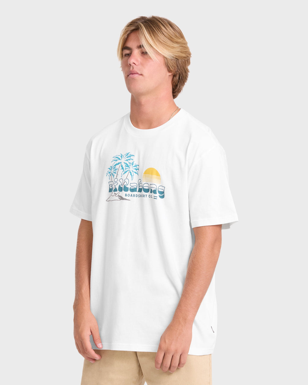 Check Out Premium Short Sleeve Knit T-Shirt - Off White