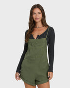Wild Pursuit Overall Romper - Canteen