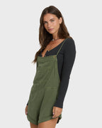 Wild Pursuit Overall Romper - Canteen