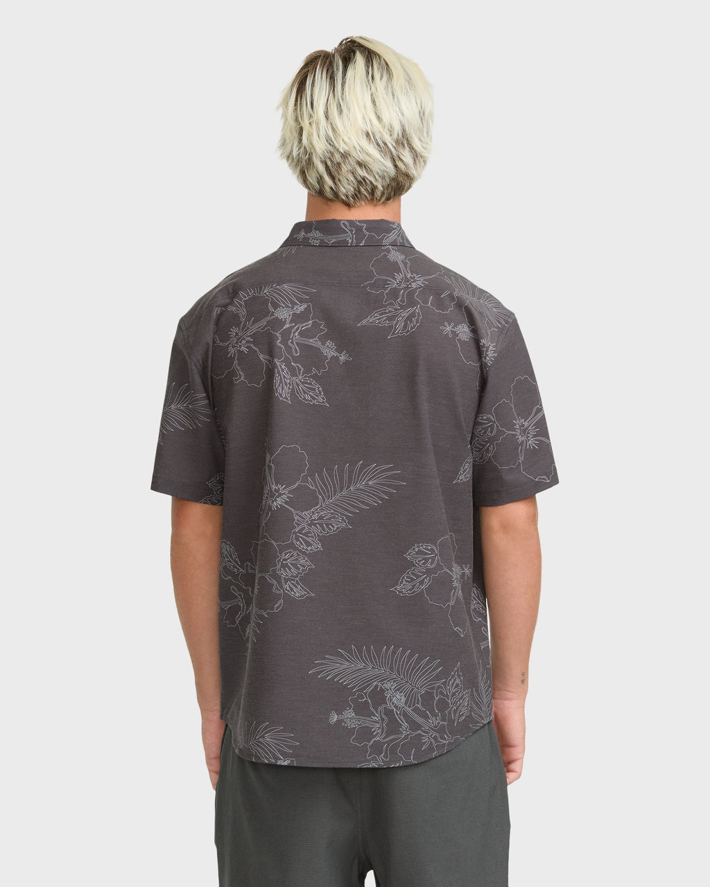 Sundays Island Short Sleeve Woven Shirt - Phantom