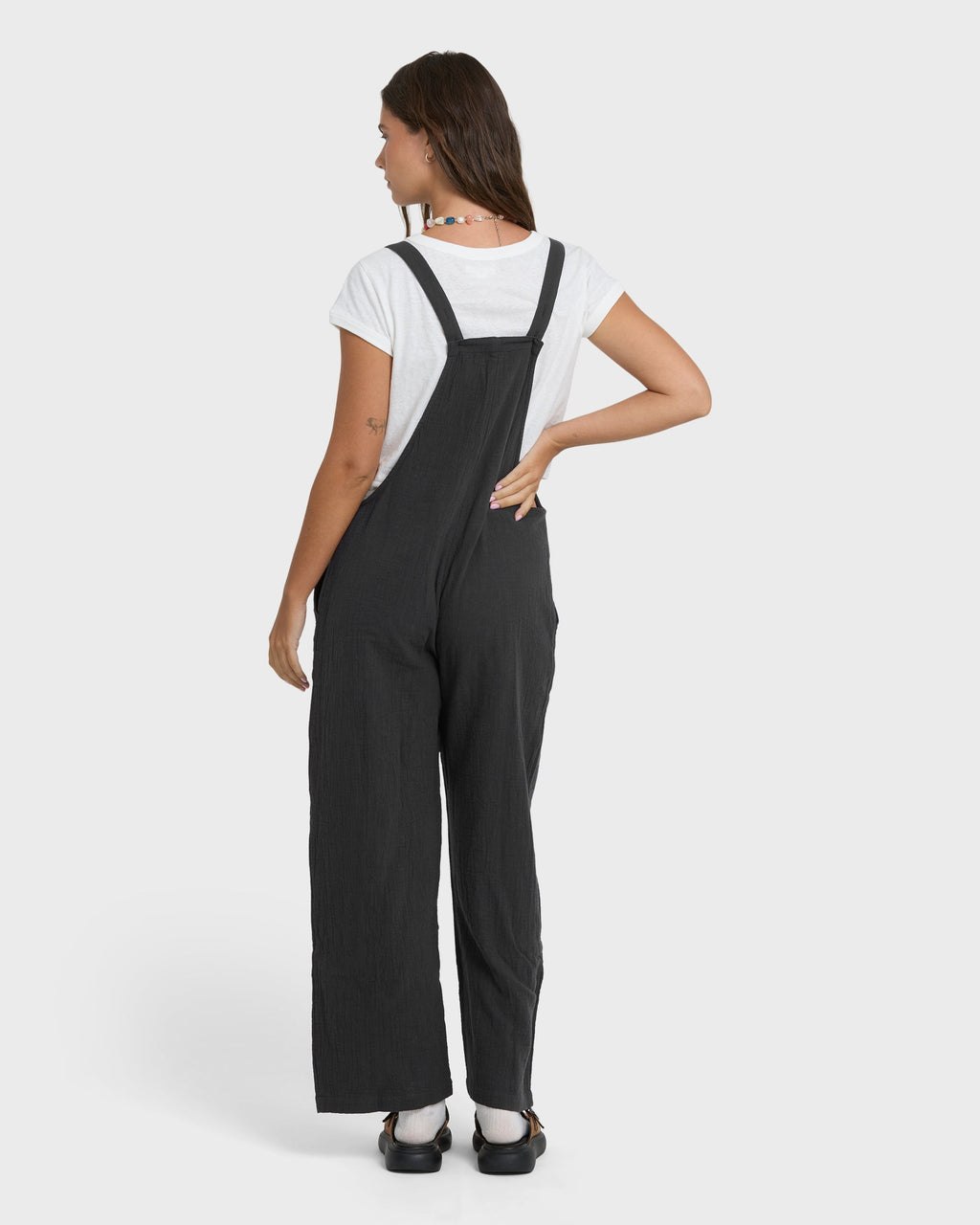 Pacific Time Jumpsuit - Black Sands