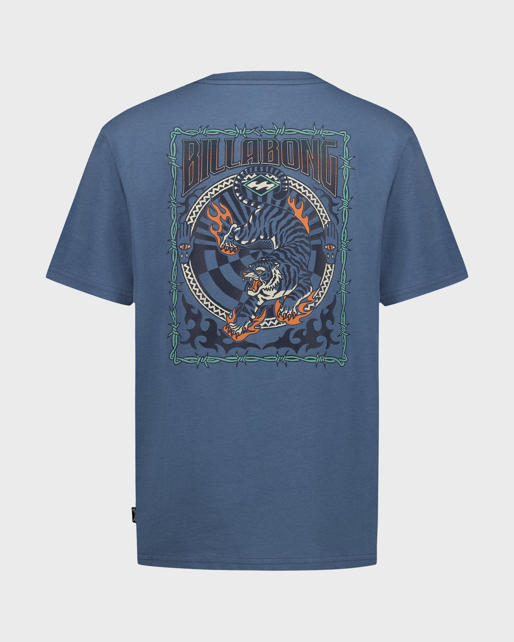 Boys Inferno Tiger Short Sleeve T-Shirt