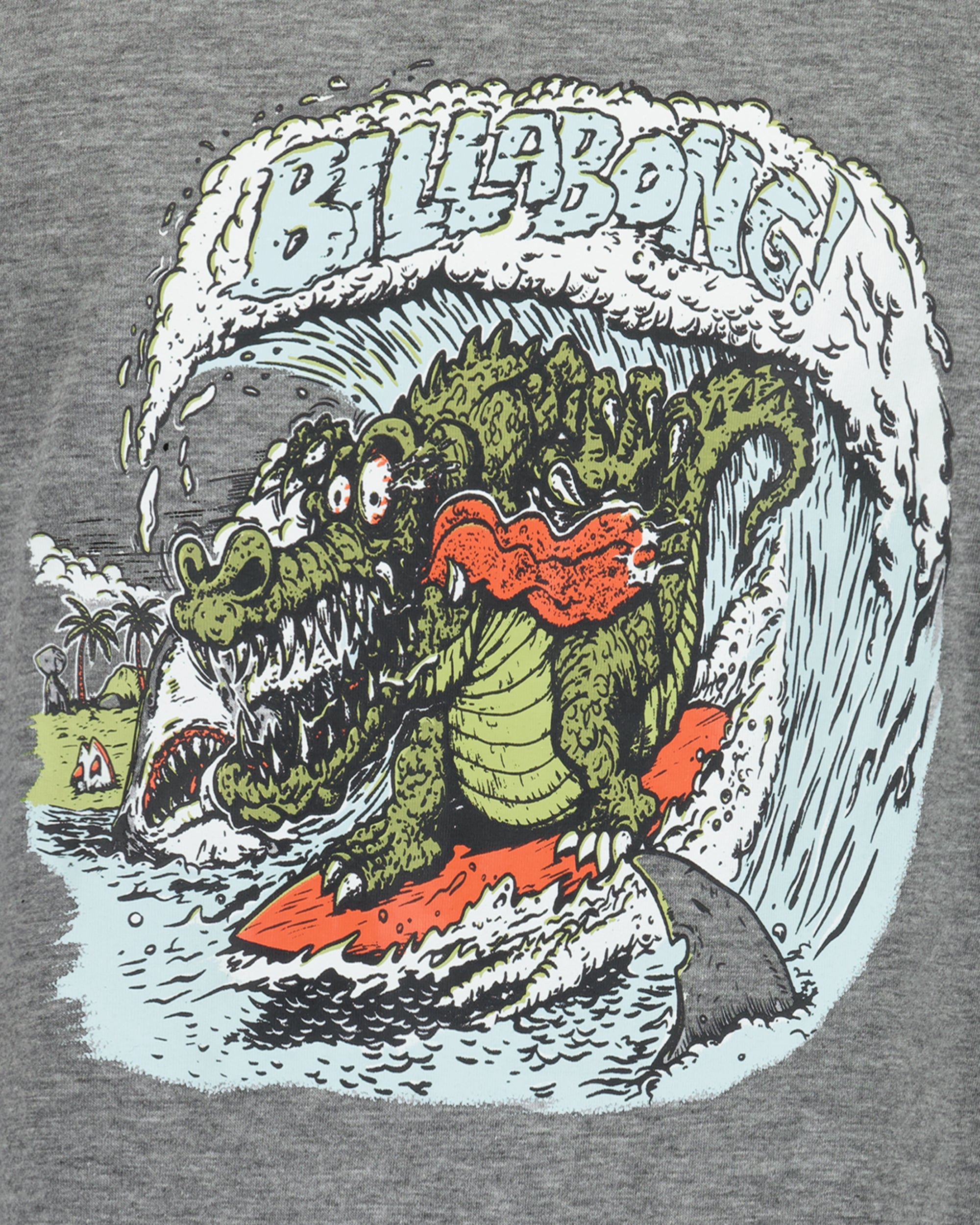 Little Boys Gator Wave Short Sleeve T-Shirt
