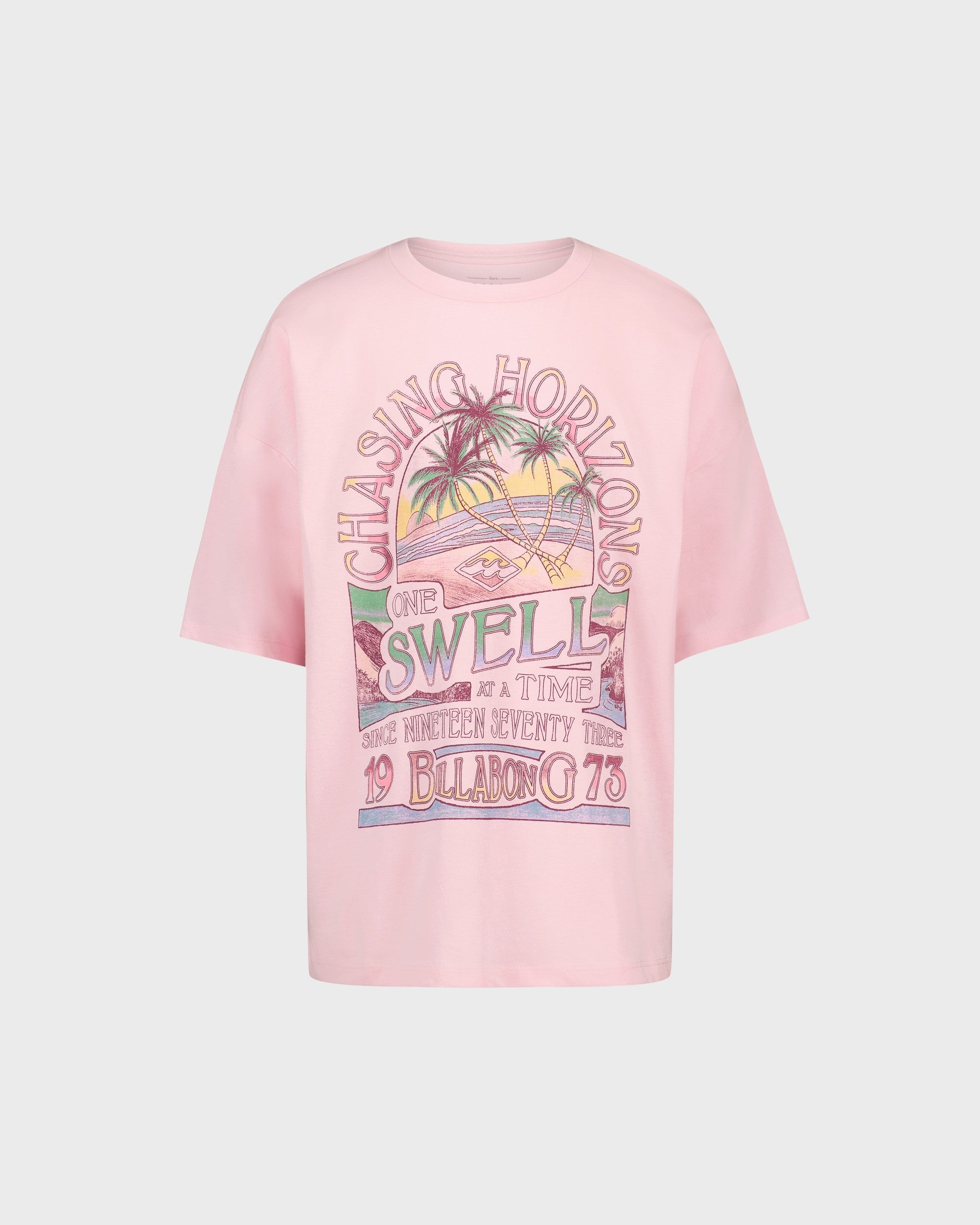 Girls Horizons Oversized Short Sleeve T-Shirt