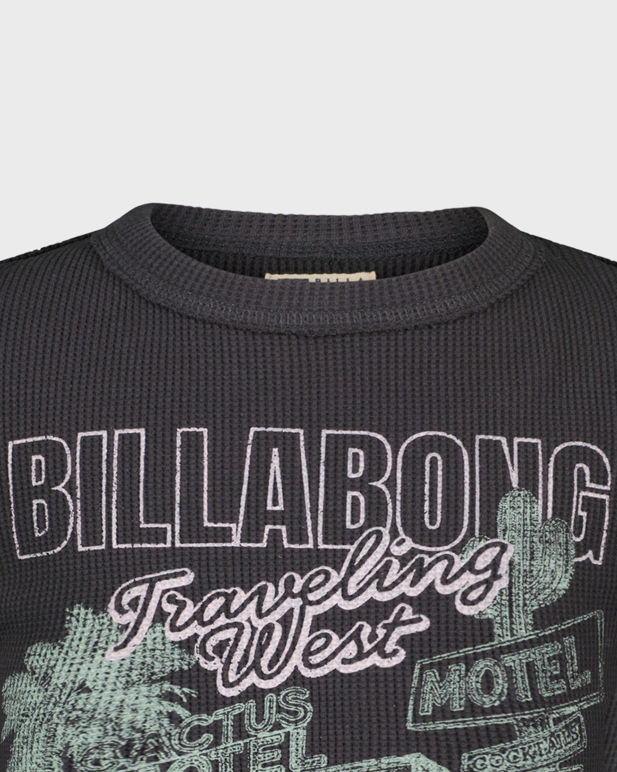 Girls Traveling West Long Sleeve Thermal T-Shirt