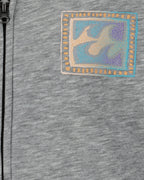 Little Boys Crayon Wave Full Zip Hoodie