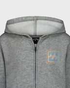 Little Boys Crayon Wave Full Zip Hoodie