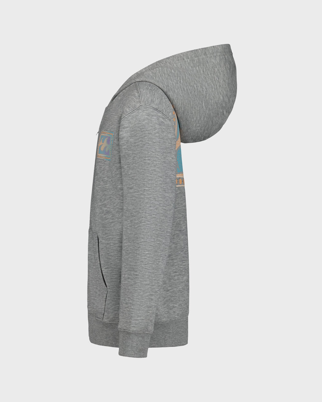Little Boys Crayon Wave Full Zip Hoodie