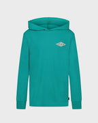 Boys Heritage Arch Hooded Long Sleeve T-Shirt
