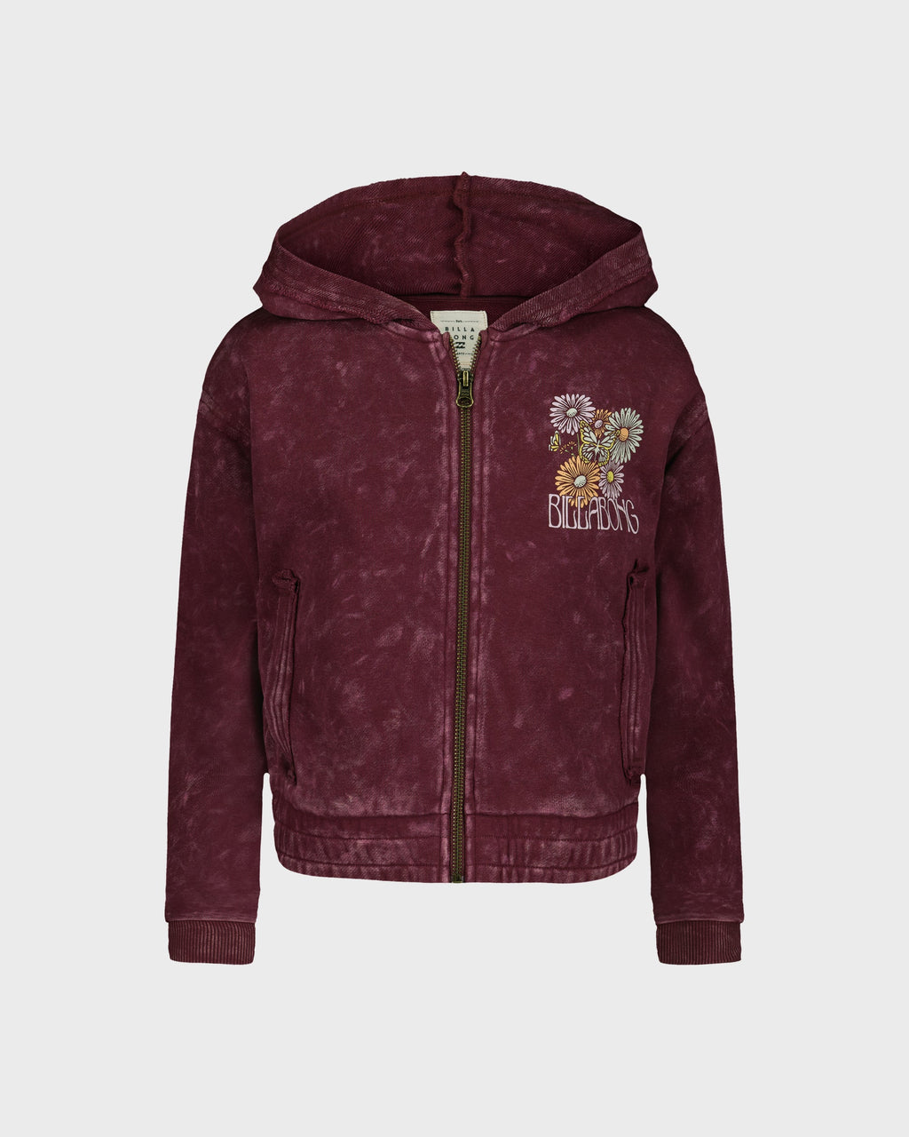 Girls Wildflower Zip Sweatshirt