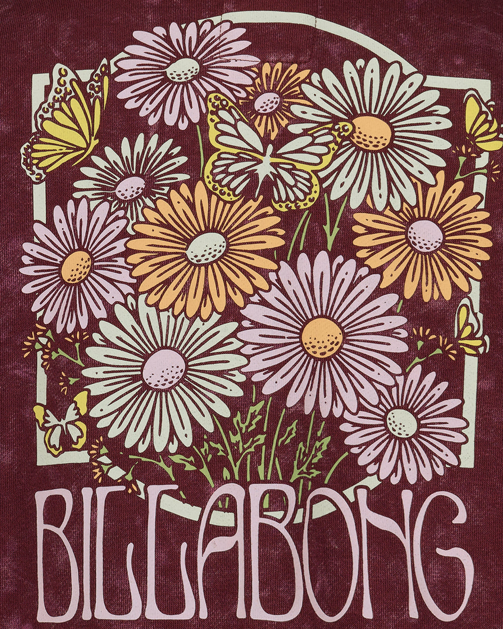 Girls Wildflower Zip Sweatshirt