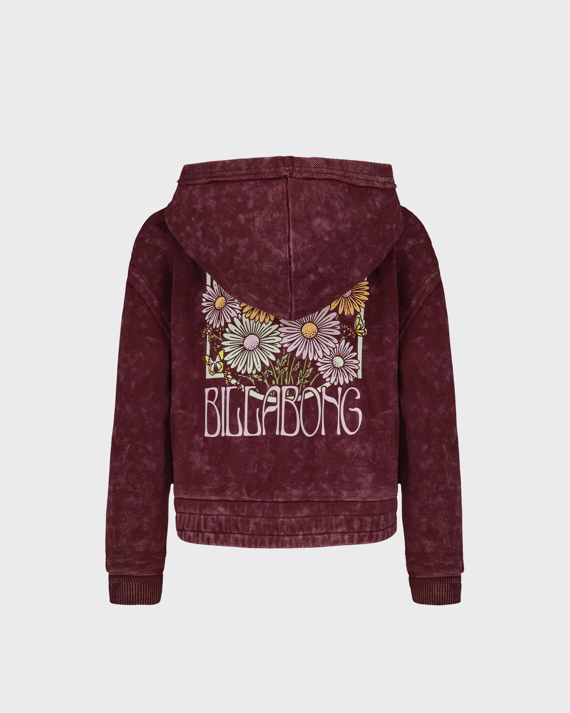 Girls Wildflower Zip Sweatshirt