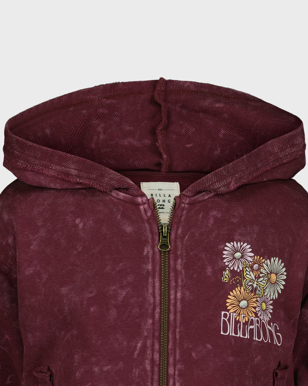Girls Wildflower Zip Sweatshirt