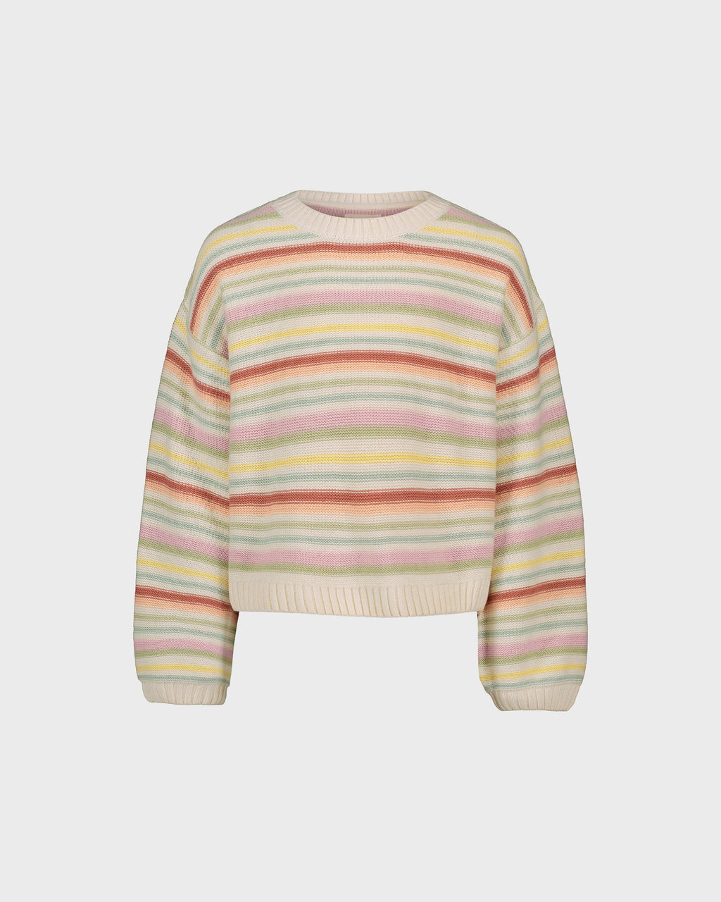 Girls Palm Viva Stripe Sweater