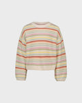 Girls Palm Viva Stripe Sweater