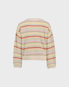 Girls Palm Viva Stripe Sweater