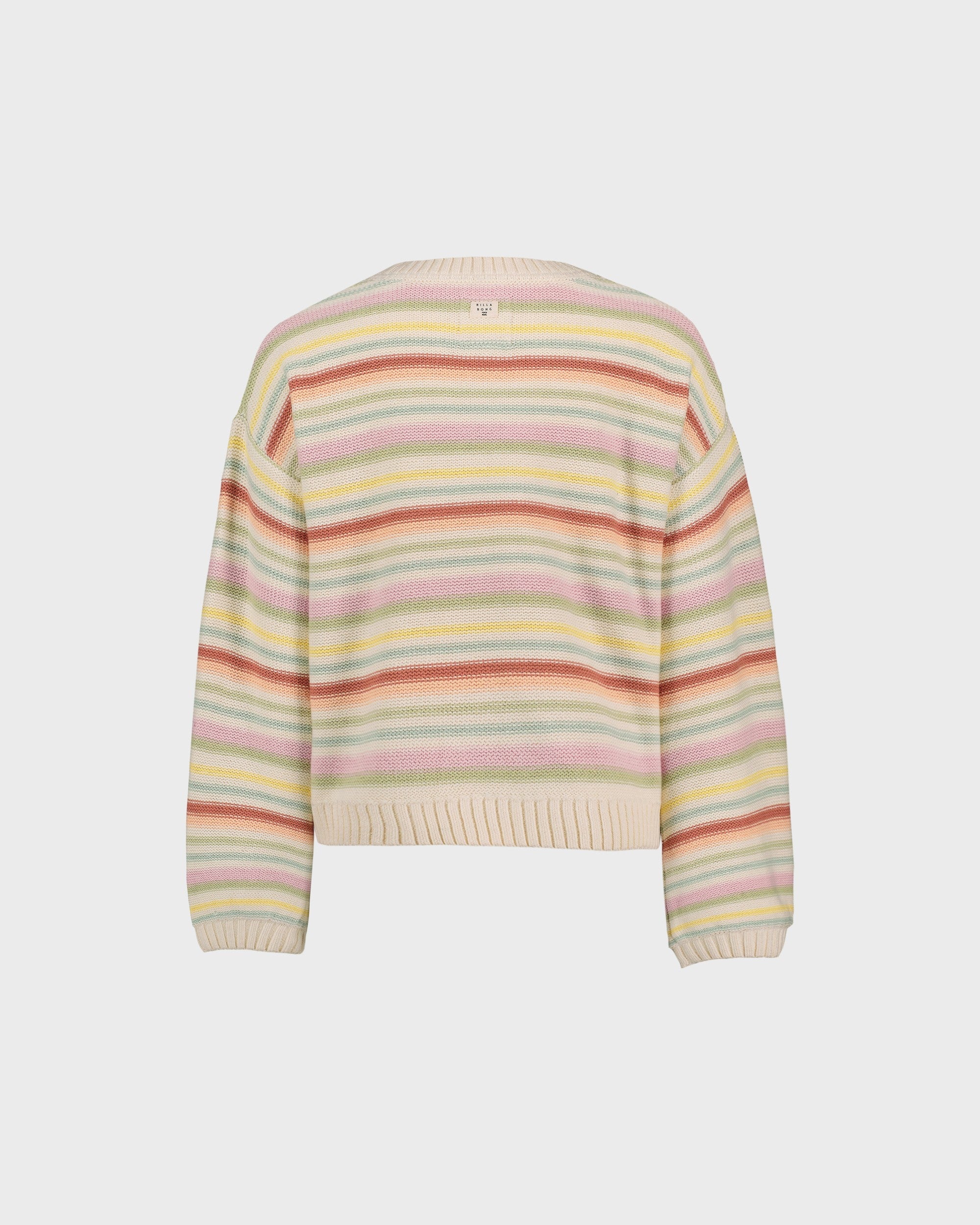 Girls Palm Viva Stripe Sweater