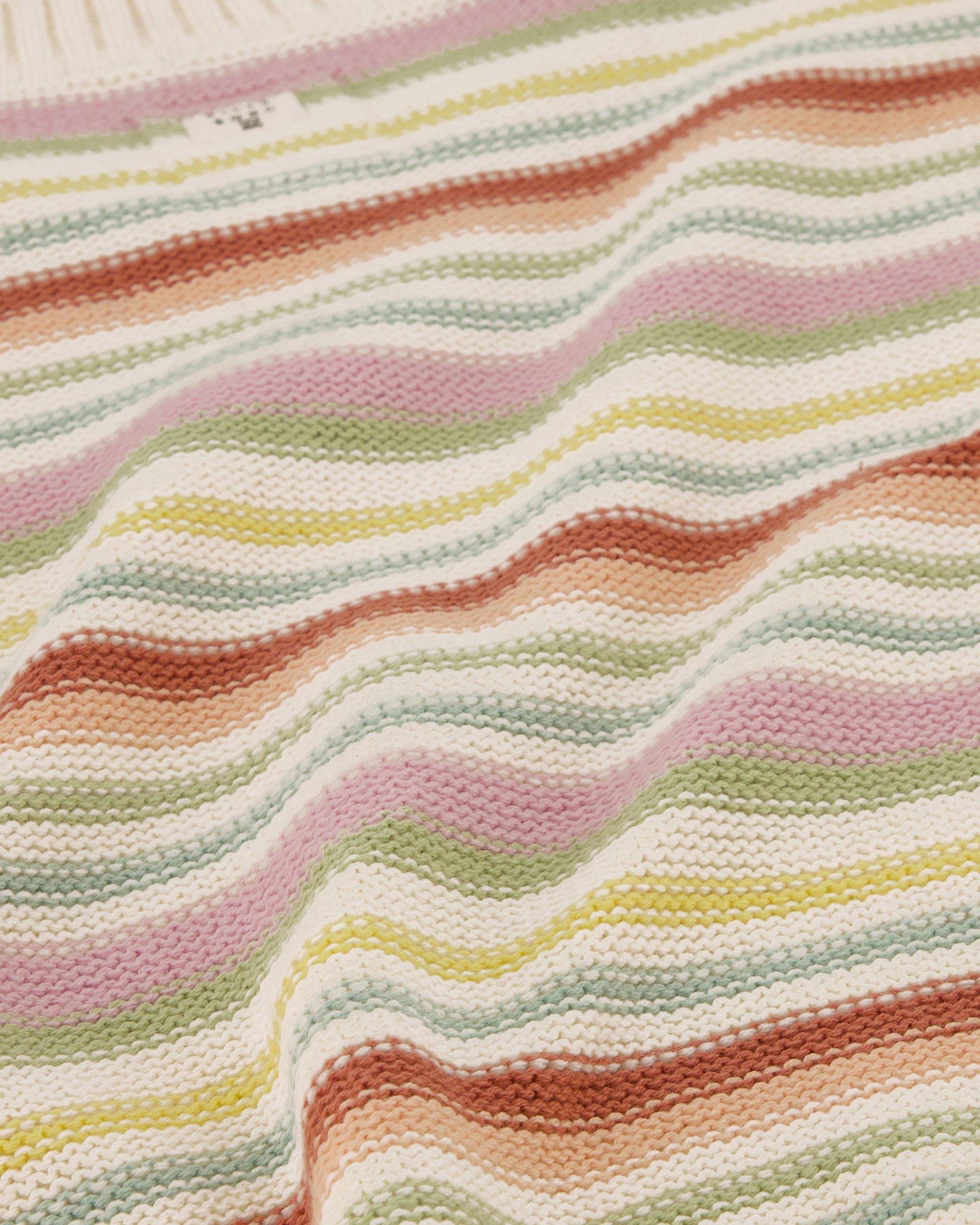 Girls Palm Viva Stripe Sweater