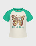 Girls Butterfly Stamp T-Shirt